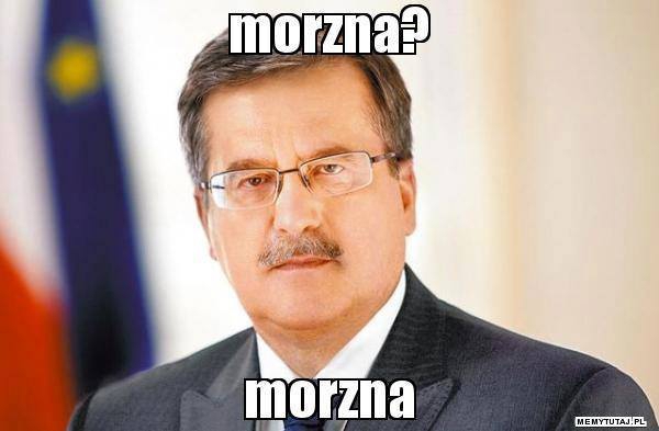 Mem Bronisław Komorowski błąd ortograficzny